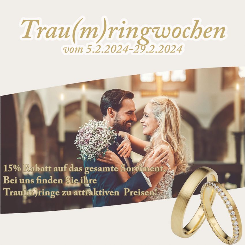 Trau(m)ringwochen bei Juwelier Roth in Filderstadt